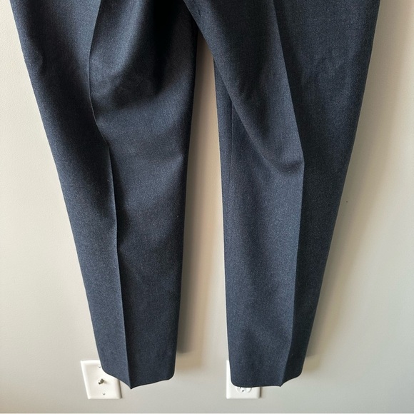 Vintage 70's? Jaymar Blue 100% Wool Dress Pants Trousers 38x30 - Picture 6 of 12